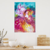 ピエロとアレチナ・ヴェネツィアカーニバル ポスター (キッチン)