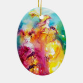 ピエロとアレーチナ/ラグーンのロンド セラミックオーナメント (裏面)