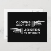 ピエロとジョーカー ポストカード (正面/裏面)