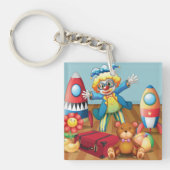 ピエロとトイズキーチェーン キーホルダー (正面)