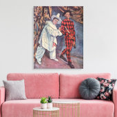 ピエロとハレキン キャンバスプリント (インサイチュ (リビング))