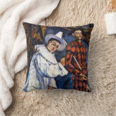 ピエロとハーレクイン、マルディグラbyポール・セザンヌ クッション (ブランケット)