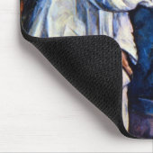 ピエロとハーレクイン、マルディグラbyポール・セザンヌ マウスパッド (コーナー)