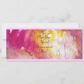 ピエロと猫 / マルディ・グラ・マスカレード・パーティー 招待状 (裏面)