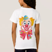 ピエロと笑顔 Tシャツ (裏面)