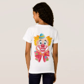 ピエロと笑顔 Tシャツ (裏面フル)