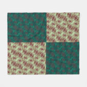 ピエロのまわりにン フリースブランケット (正面(横))