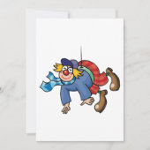 ピエロのまわりにン 招待状 (正面)