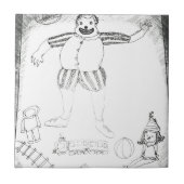ピエロのまわりに タイル (正面)