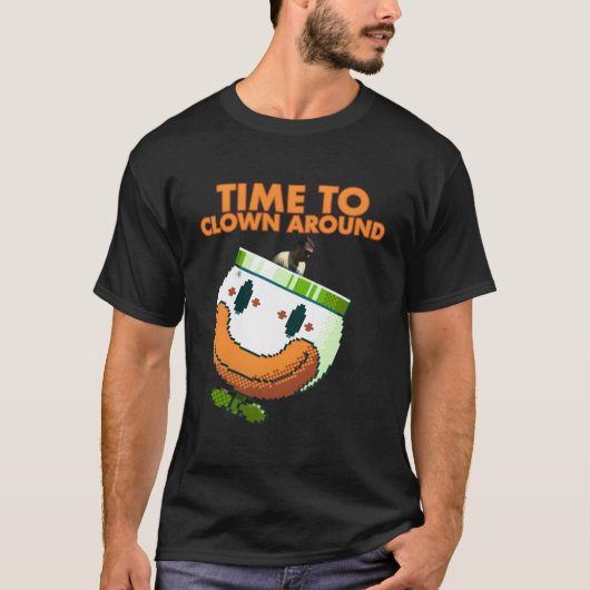 ピエロのまわりに Tシャツ (正面)