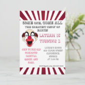 ピエロの招待状 招待状 (スタンド正面)