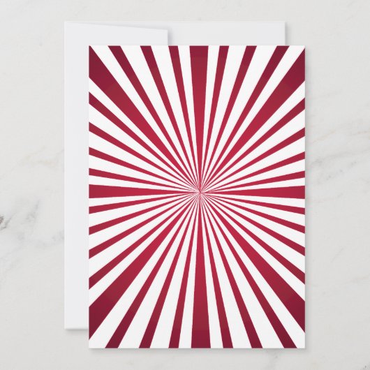 ピエロの招待状 招待状 (裏面)