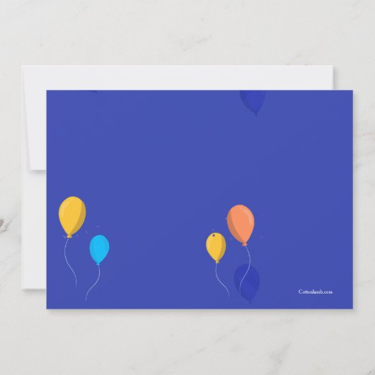 ピエロの招待状 招待状 (裏面)