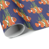 ピエロの海藻と泡 ラッピングペーパー (ロールコーナー)