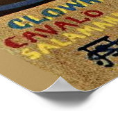 ピエロの素晴らし馬絵画や ポスター (角)