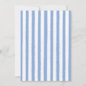 ピエロの開催署名誕生日パーティーの招待 招待状 (裏面)