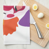 ピエロの頭部 キッチンタオル (四つ折り)