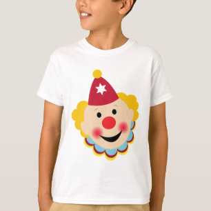 ピエロの顔のTシャツ Tシャツ
