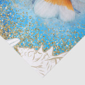 ピエロの魚貝水色 薄葉紙 (詳細)