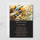 ピエロの魚 招待状 (正面)