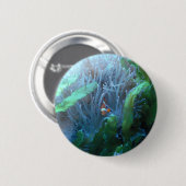 ピエロの魚 缶バッジ (正面&裏面)