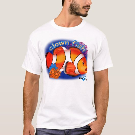 ピエロの魚 Tシャツ (正面)