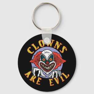 ピエロは邪悪なKeychainです キーホルダー