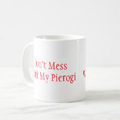 「ピエロを散らかすな」マグカップ コーヒーマグカップ (正面左)