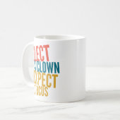 ピエロを選出 コーヒーマグカップ (正面左)