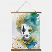 ピエロウォールタペストリー 吊り下げ型タペストリー (正面)