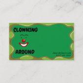 ピエロエンターテイナーロゴ 名刺 (正面)