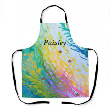 ピエロカラフル魚の海草エプロン