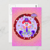 ピエロカード ポストカード (正面/裏面)