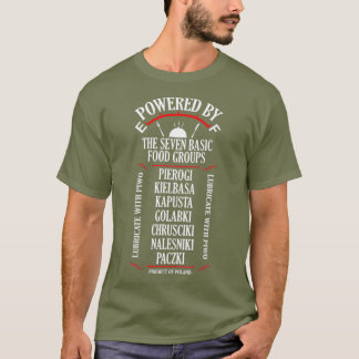 ピエロキエルバサパチキポーランド料理日 Tシャツ