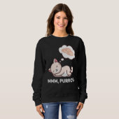 ピエロキキャットポーランドフードポーランドポルスカ スウェットシャツ (正面フル)