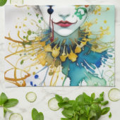 ピエロキッチンタオル キッチンタオル (折り畳み)