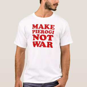 ピエロギを戦争にしない Tシャツ