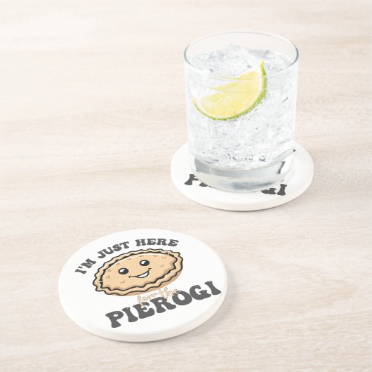 ピエロギを探しに来たばかりだ コースター (側面)