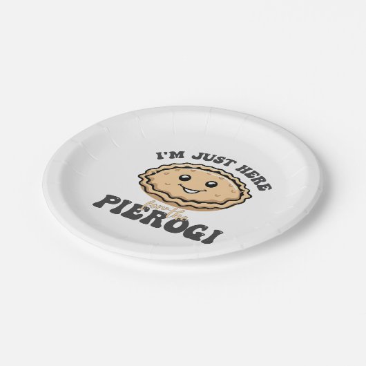 ピエロギを探しに来たばかりだ ペーパープレート (アングル)