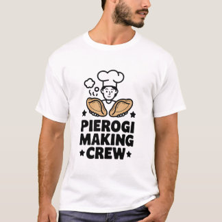ピエロギメイキングクルー – おもしろいシェフデザイン Tシャツ