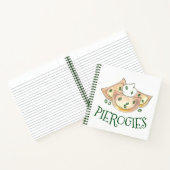 ピエロギースポーランドウクライナ餃子ピエロギフード ノートブック (内部)