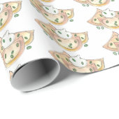 ピエロギースポーランドキュイジーイジーズポテトダンプリンググルメ ラッピングペーパー (ロールコーナー)