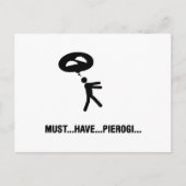 ピエロギ愛好家 ポストカード (正面)