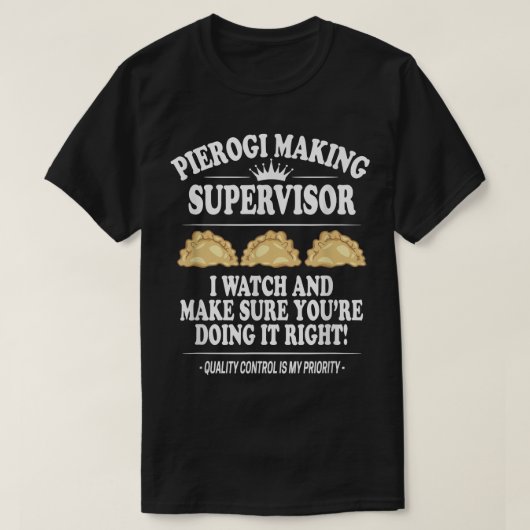 ピエロギ製作監督者、ポーランド料理、ポーランドレック Tシャツ (デザイン正面)
