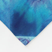 ピエロコレクションベネチアンマスカレード顔 フリースブランケット (角)