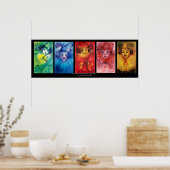 ピエロコレクション/ヴェネチアンマスキードボール ポスター (キッチン)