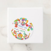 ピエロサーカス誕生日パーティパーソナライズされたー名 フェイバータグ (インサイチュ)