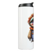 ピエロスロスハロウィーン特大Tシャツ タンブラー (回転左)