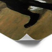 ピエロットウィズネコAlexandre Steinlen ポスター (角)