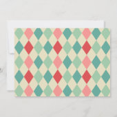 ピエロテーマガールズバースデーパーティー 招待状 (裏面)